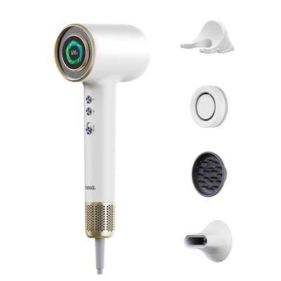 Mera Pro Bi-Ionic High-Speed Aromatic Hair Dryer, Gold White (MC0152106)