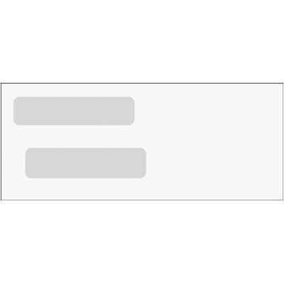 Double Window Security #8 Envelopes for QuickBooks® and Quicken® Software; 8-5/8 x 3-5/8", 100/Box