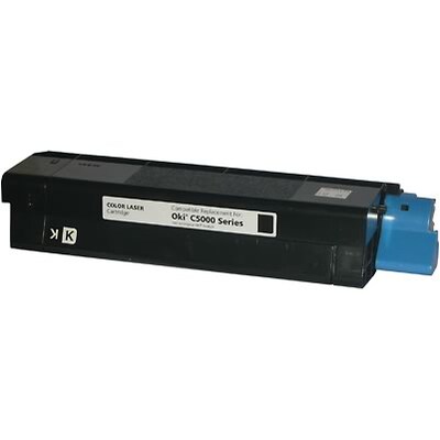 Quill Brand® Compatible OKI® 42127404 Black High Yield Laser Toner Cartridge (Lifetime Warranty)