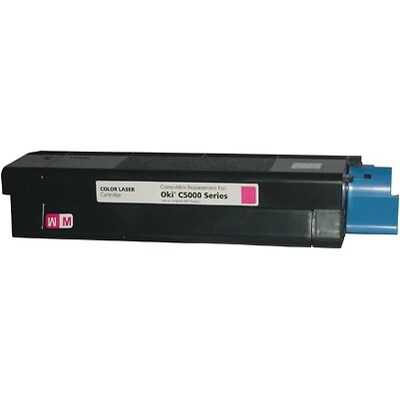 Quill Brand® Compatible OKI® 42127402 Magenta High Yield Laser Toner Cartridge (Lifetime Warranty)