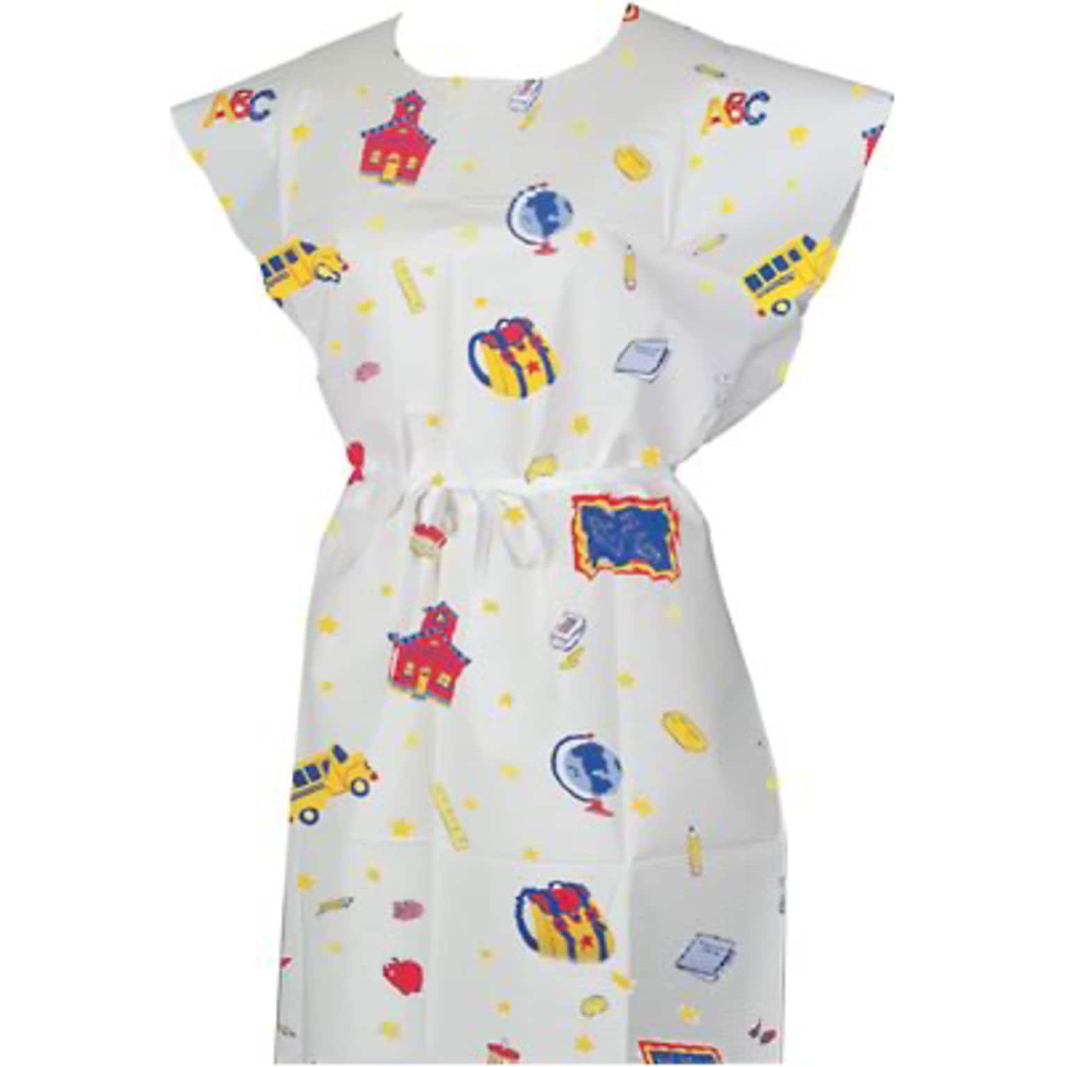 TIDI® Childs Gown; Schooltime Print