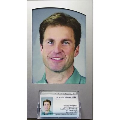 Integrated Suites Photo & Business Card Holders; Wall Mount
