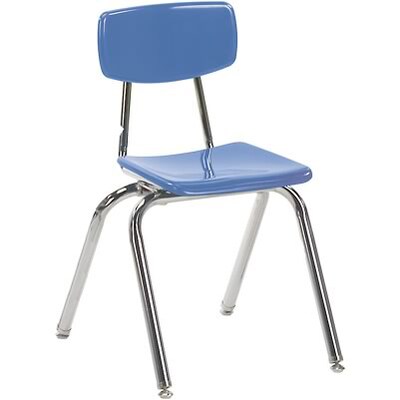 Virco® 16 Stack Chair for Grades 2-4; Blueberry