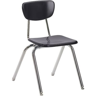 Virco® 18 Stack Chair for Grades 4-Adult; Black