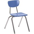 Virco® 18 Stack Chair for Grades 4-Adult; Blueberry