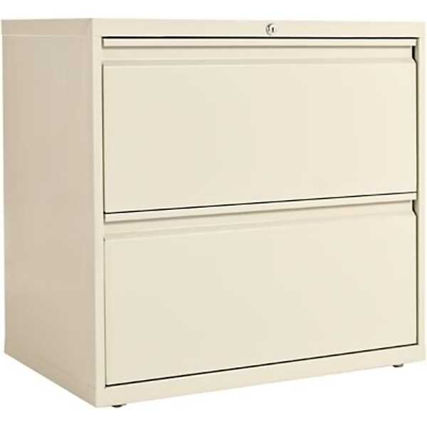 Alera® 2-Drawer Lateral File Cabinet; Putty, Letter/Legal (ALELA523029PY)