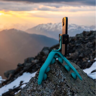 Tenikle Bendable Suction Cup Camera Mount & Holder, iPhone & Android Compatible, Teal (TPRO-01-TEA)