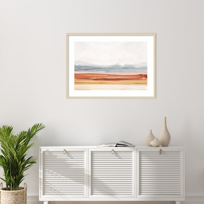Amanti Art Sierra Hills 01 by Lisa Audit Wood Framed Wall Art Print, 41" x 30" (A42675521693)