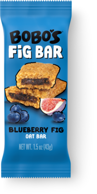 Bobos Gluten Free Blueberry Fig Bar, 1.5 oz., 100/Carton (BBO00613)