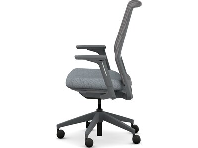 HON Cipher Mesh/Fabric Swivel Task Chair, Basalt/Charcoal (HCFRT.STC.H.S.IC.APX25.TC00.AL.ST.SB.S)
