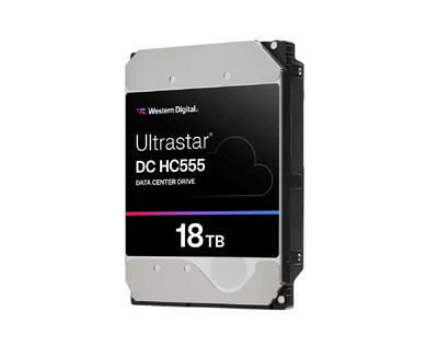 Western Digital Ultrastar DC HC555 18TB 3.5 SAS Internal Hard Drive (0B47747-20PK)