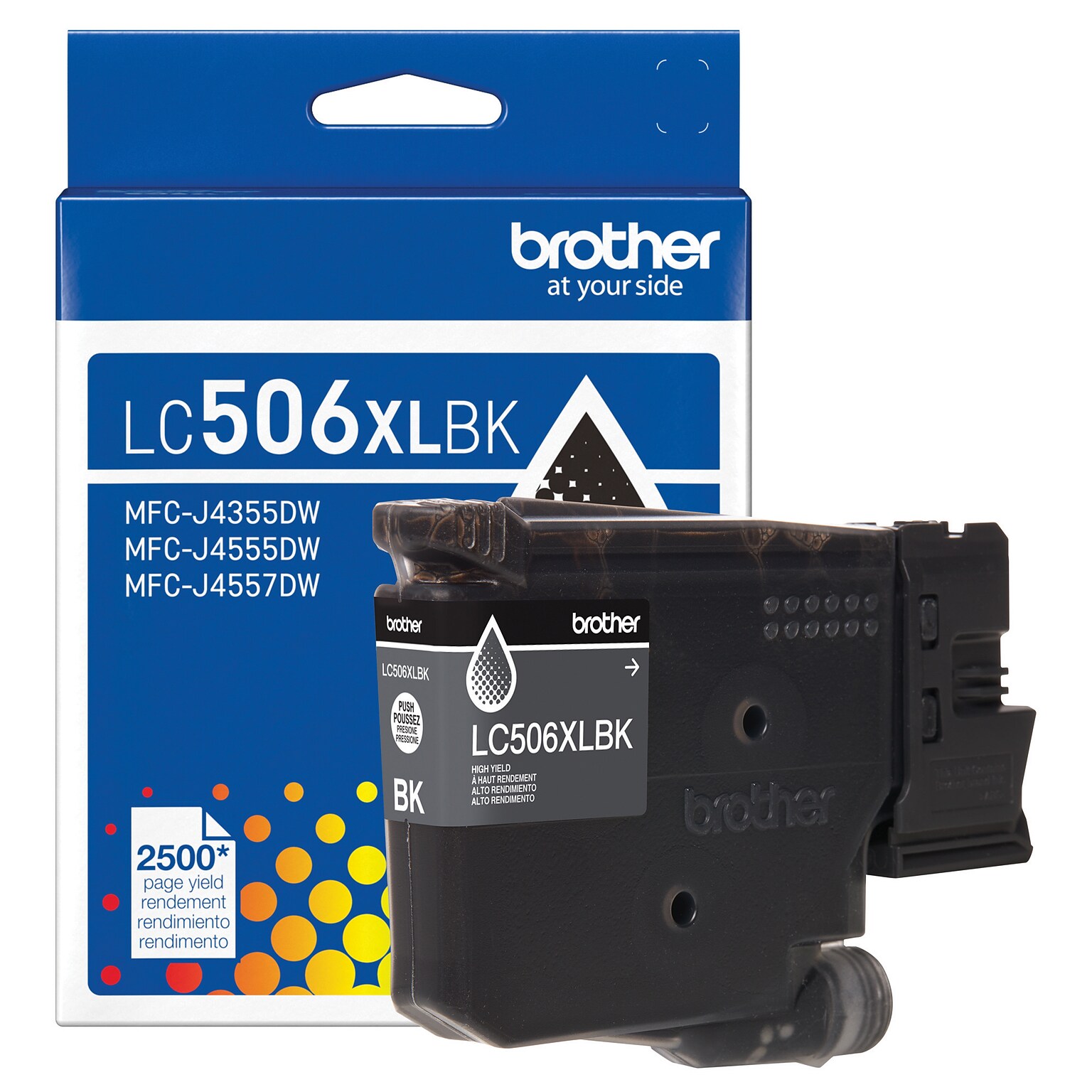 Brother LC506XL Black High Yield Ink Cartridge (LC506XLBKS)