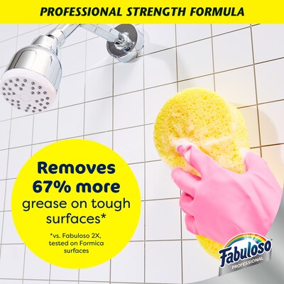 Fabuloso Professional All-Purpose Cleaner and Degreaser, Citrus Fresh Scent, 125 oz., 4/Carton (61051911CT)
