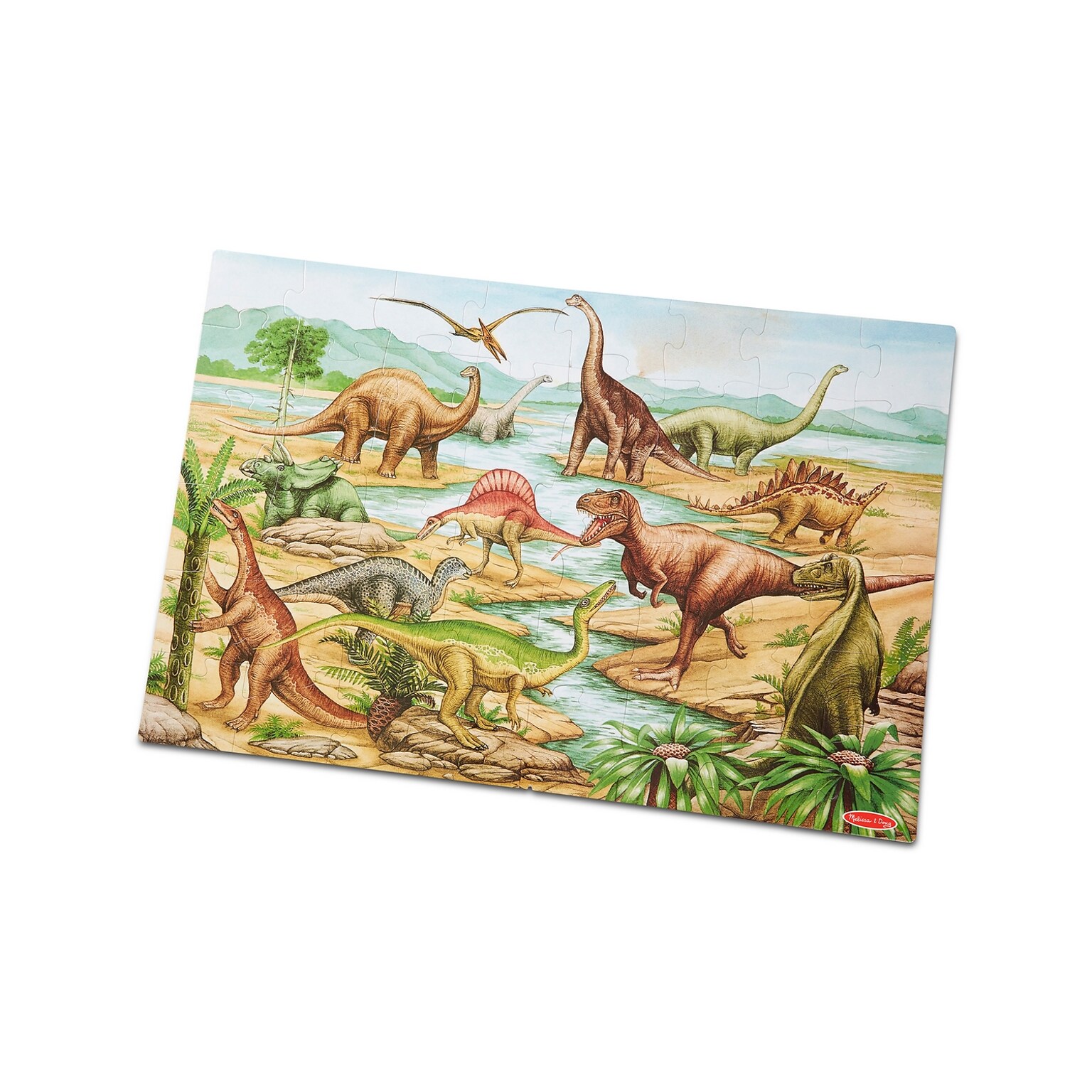 Melissa & Doug 48-Piece Dinosaurs Floor Puzzle (421)