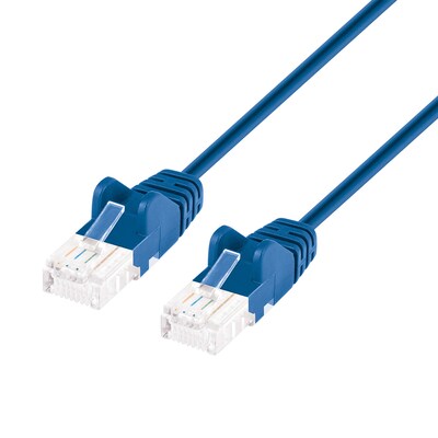 Intellinet Network Solutions 1-ft. CAT-6 Ethernet Cable, Blue (742436)