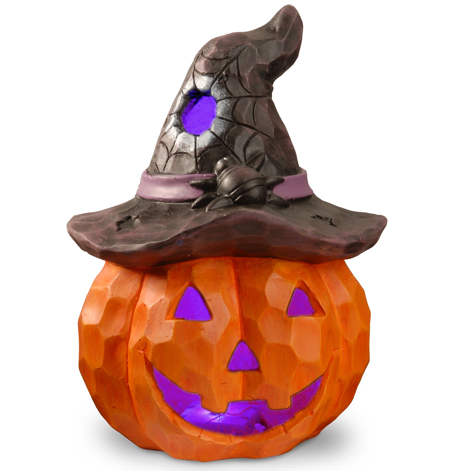 National Tree Company 14  Lighted Halloween Jack-O-Lantern (PG11-13900)