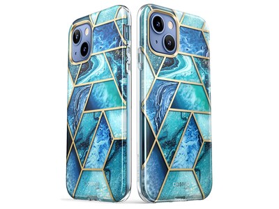 i-Blason Cosmo Ocean Blue Case for iPhone 14 Plus (iPhone2022-6.7-Cosmo-SP-Ocean)