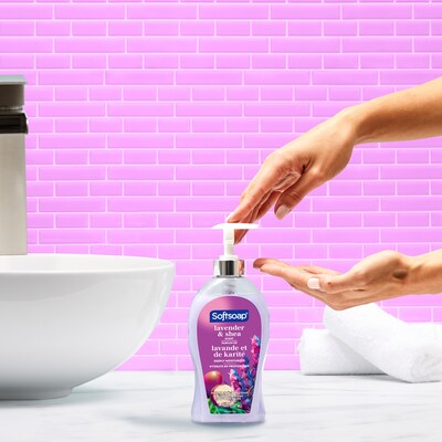 Softsoap Antibacterial Liquid Hand Soap, Lavender & Shea Butter Scent, 11.25 Fl. Oz. (US07058A)