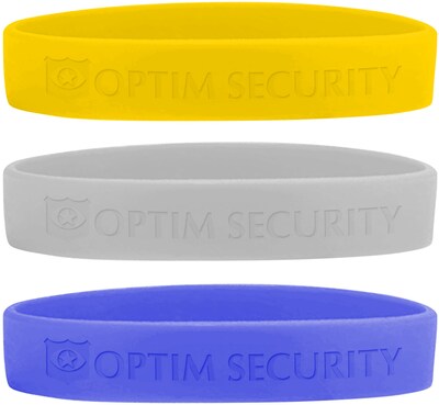 Custom Debossed Silicone Wristband