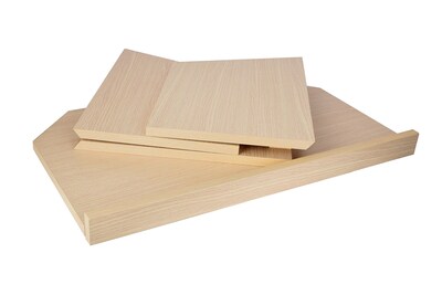 AdirOffice 19" Tabletop Lectern, Medium Oak (661-05-MEO-PKG)