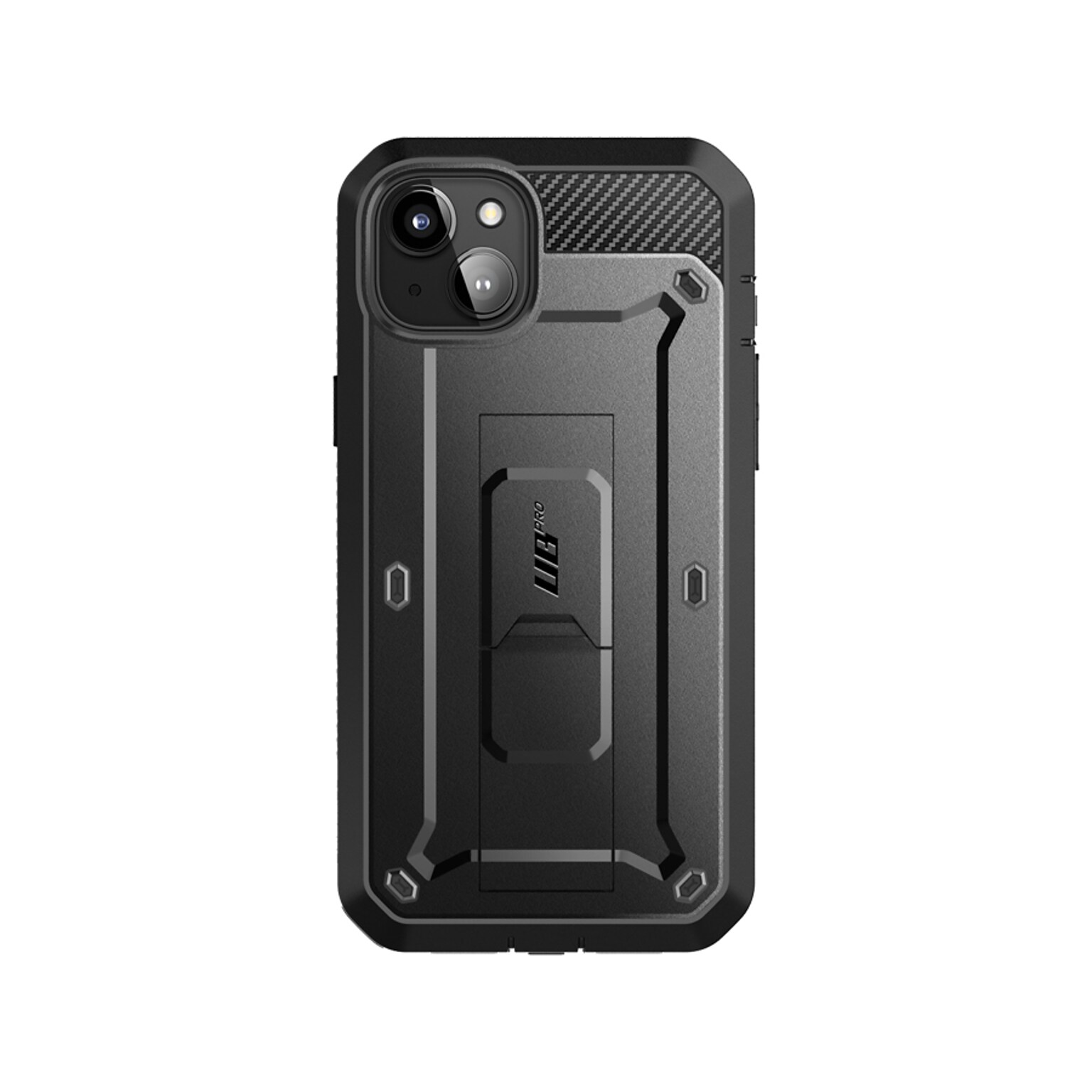 SUPCASE Unicorn Beetle PRO Rugged Case for iPhone 15 Plus, Shock-Absorbing, Black (SUP-iPhone2023-6.7-UBPro-SP-Black)