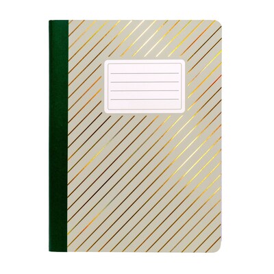 Pukka Pad Haze 1-Subject Composition Notebooks, 7" x 10", College Ruled, 140 Sheets, Assorted Colors, 3/Pack, 2 Packs/Bundle