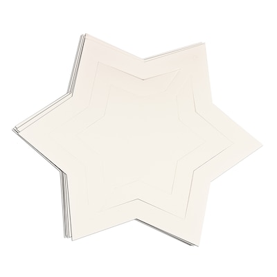 Roylco 3D Ornaments, 8 x 8, 30/Pack (R-51081)