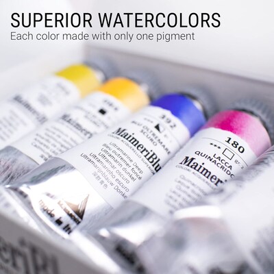 MaimeriBlu Watercolor Paint Introduction Set, 12ml, 5 Pieces (MAI1698050)