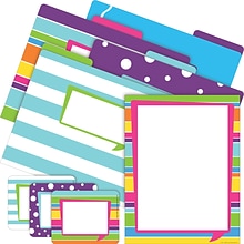 Barker Creek File Folder, 1/3-Cut Tab, Letter Size, Multicolor, 107/Pack (BC0114)