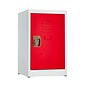 AdirOffice 24 Steel Single Tier Red Storage Locker (629-02-RED)