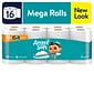 Angel Soft Mega Toilet Paper, 2-Ply, White, 320 Sheets/Roll, 16 Rolls/Pack (79423/01)