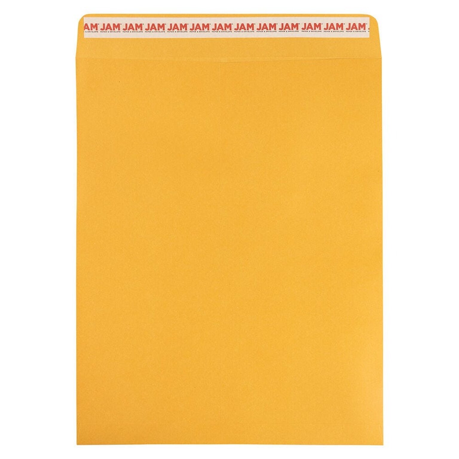 JAM Paper Self Seal Catalog Envelope, 11-1/2 x 14-1/2, Brown Kraft Manila, 50/Pack (13034235i)