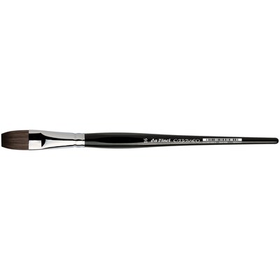 da Vinci CASANEO Mixed Media Synthetic Bristle, Flat Brush (DVXVA589816)