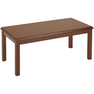 Lesro Franklin Series Reception Room Furniture in Cherry Finish; Coffee Table