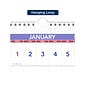 2024 AT-A-GLANCE 24" x 12" Three-Month Wall Calendar (PM14-28-24)
