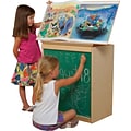 Wood Designs™ Big Book Display and Storage Cabinets; With Chalkboard