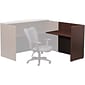 Boss® Laminate Collection in Mahogany Finish; Reception Return Shell