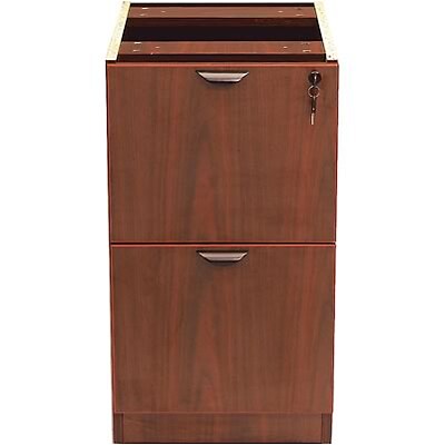 Boss® Laminate Collection in Cherry Finish; File/File Pedestal