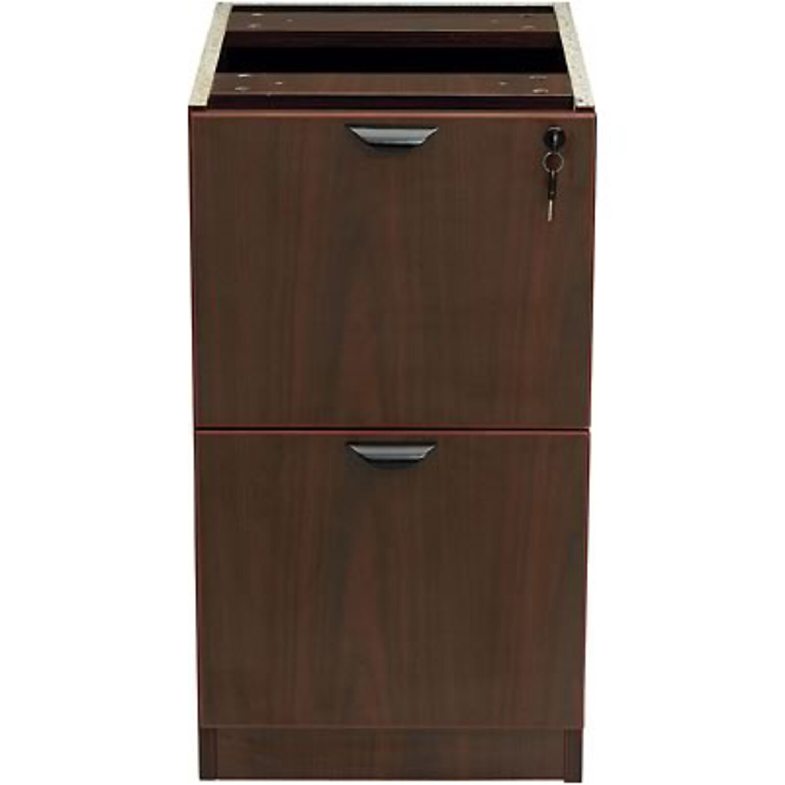 Boss® Laminate Collection in Mahogany Finish; File/File Pedestal