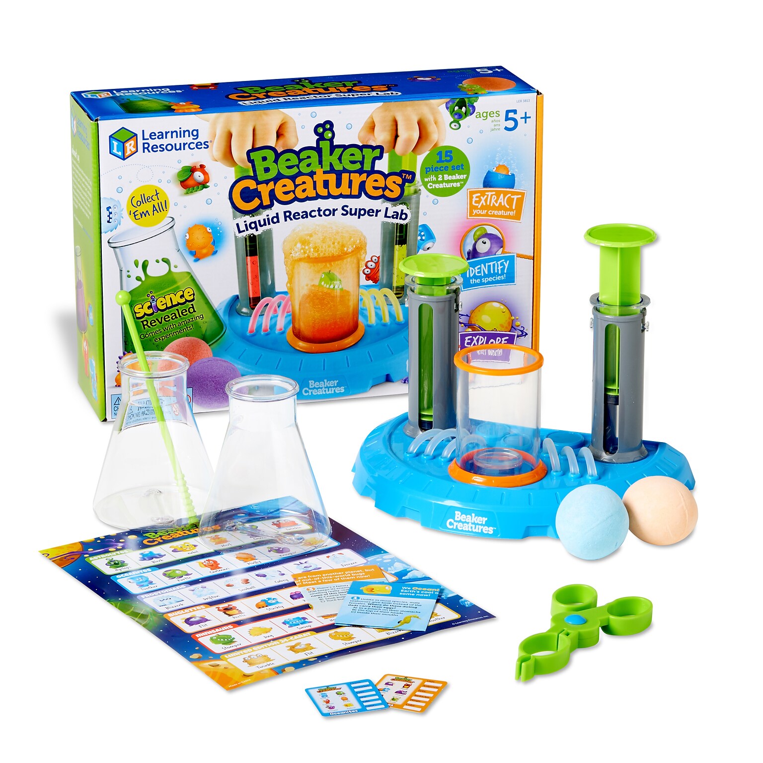 Learning Resources Beaker Creatures Lab Set, Distant Planets Creatures (LER3813)