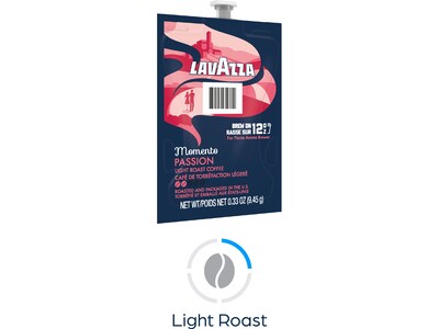 Lavazza Momento Passion Coffee Flavia Freshpacks, Light Roast, 38/Carton (48790)