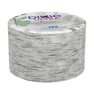 Dixie Ultra Pathways 10" Paper Plates, Multicolor, 125/Pack (SXP10PATH)