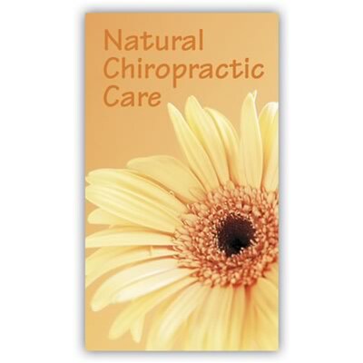 Medical Arts Press® Chiropractic Full Color Appointment Cards; Flower
