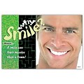 Medical Arts Press® Dental Standard 4x6 Postcards; Why Smile, Smiles use fewer muscles