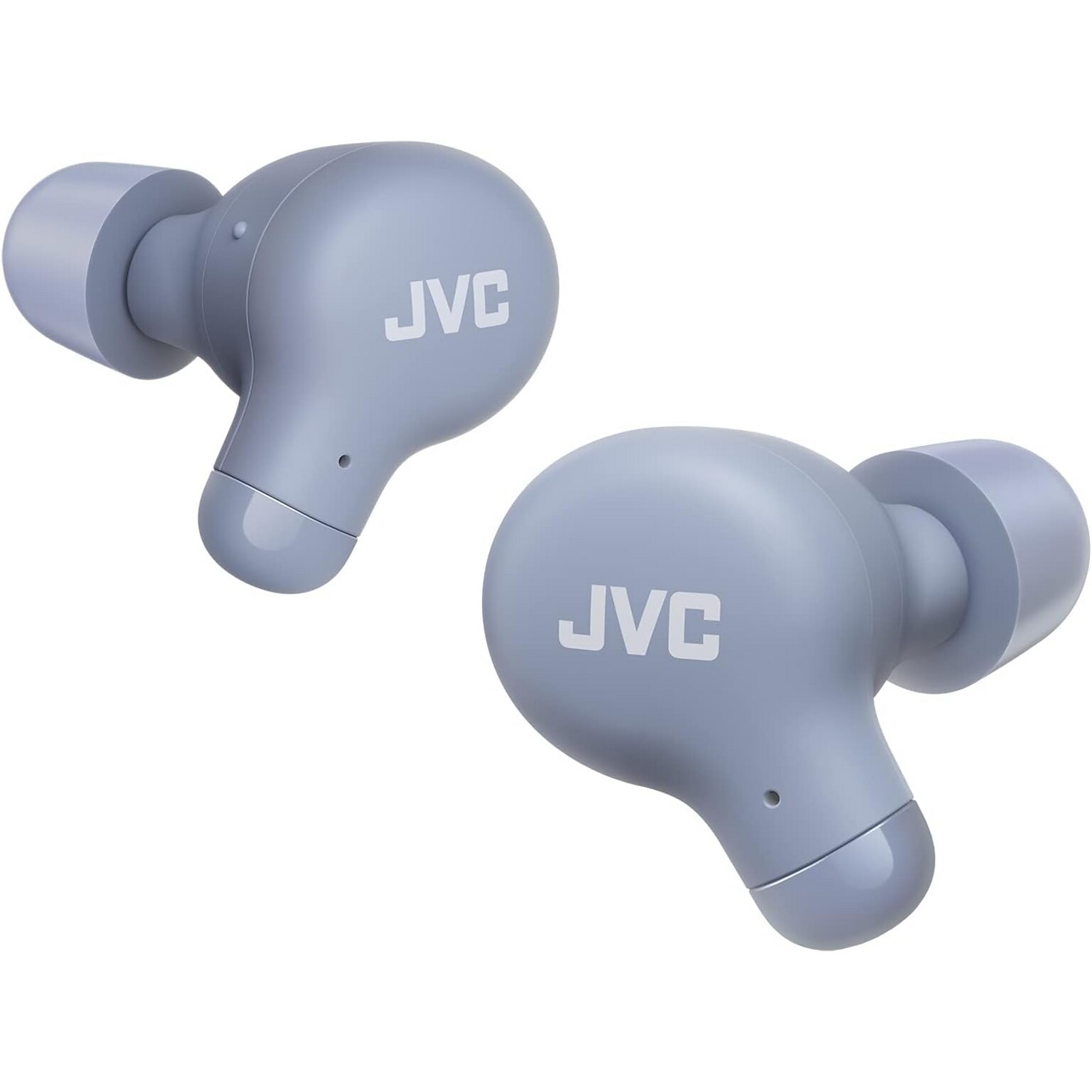 JVC Marshmallow True Wireless Earbuds, Bluetooth, Blue (HAA18TA)