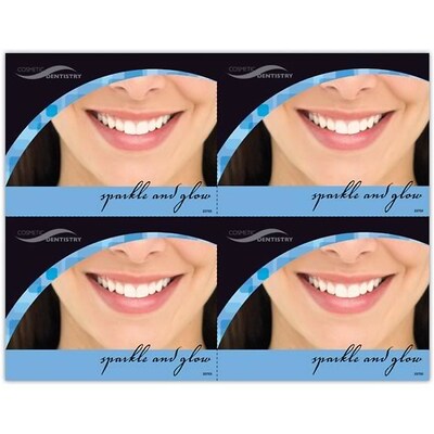 Photo Image Postcards; for Laser Printer; Sparkle and glow, 100/Pk