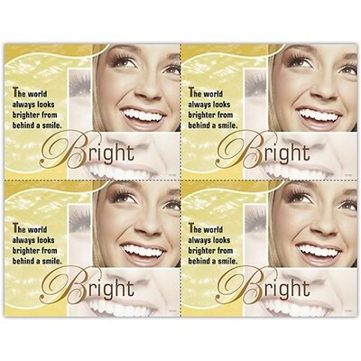 Photo Image Postcards; for Laser Printer; Bright, Yellow, 100/Pk