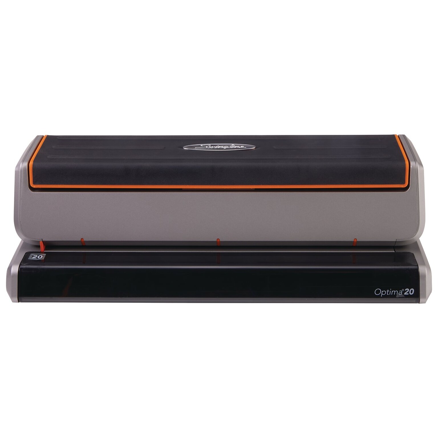 Swingline® Optima® 20 Electric 3-Hole Punch, 20 Sheet Capacity, Black (A7074520)