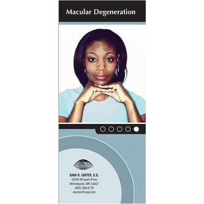Medical Arts Press® Eye Care Brochures; Macular Degeneration, Personalized
