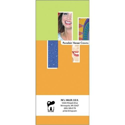 Medical Arts Press® Dental Care Brochures; Porcelain Veneer Crowns